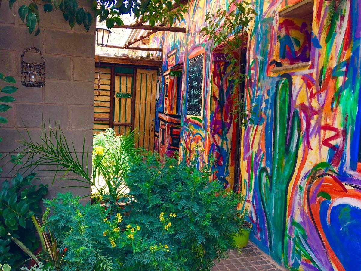 هوماهواكا La Puerta Verde Hostel & Bar المظهر الخارجي الصورة